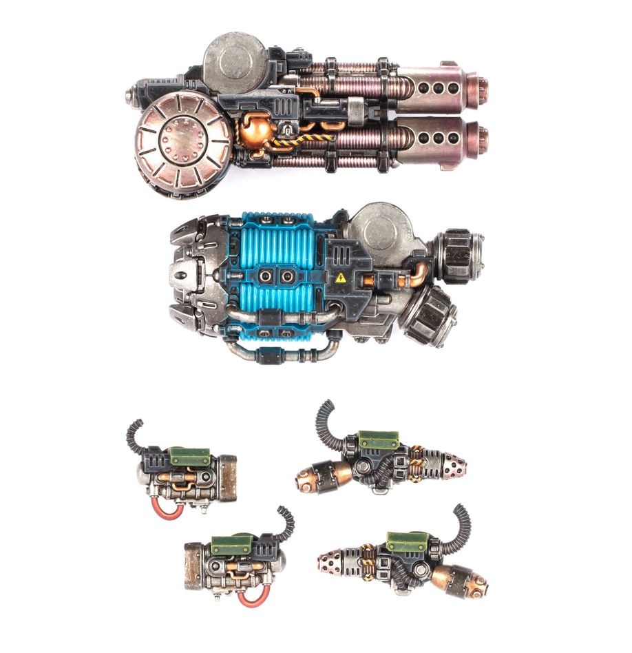 Dreadnought Saturnine Armamento - Configuración Chiron