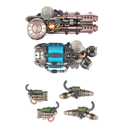 Dreadnought Saturnine Armamento - Configuración Chiron