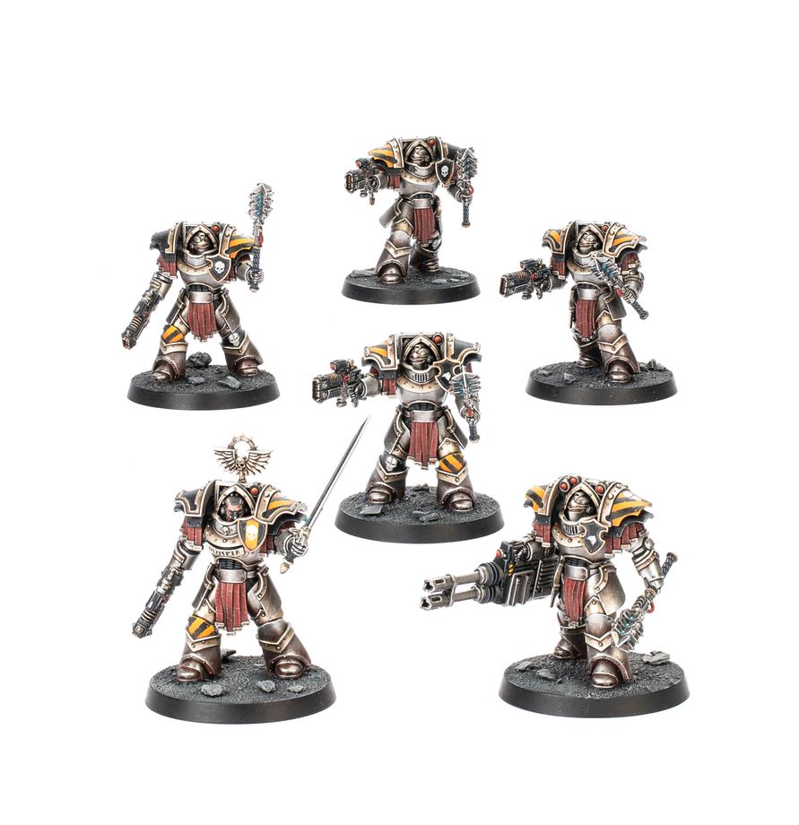 Exterminadores Cataphractii: Mazas de Energia