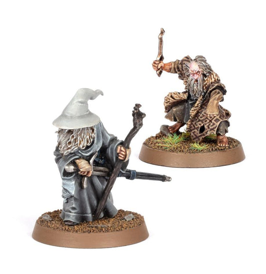 Thraín el Quebrado y Gandalf el Gris
