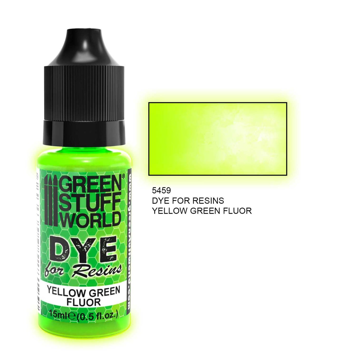 Colorante para Resinas AMARILLO-VERDE FLUOR