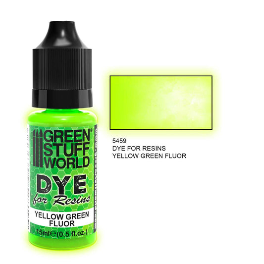Colorante para Resinas AMARILLO-VERDE FLUOR