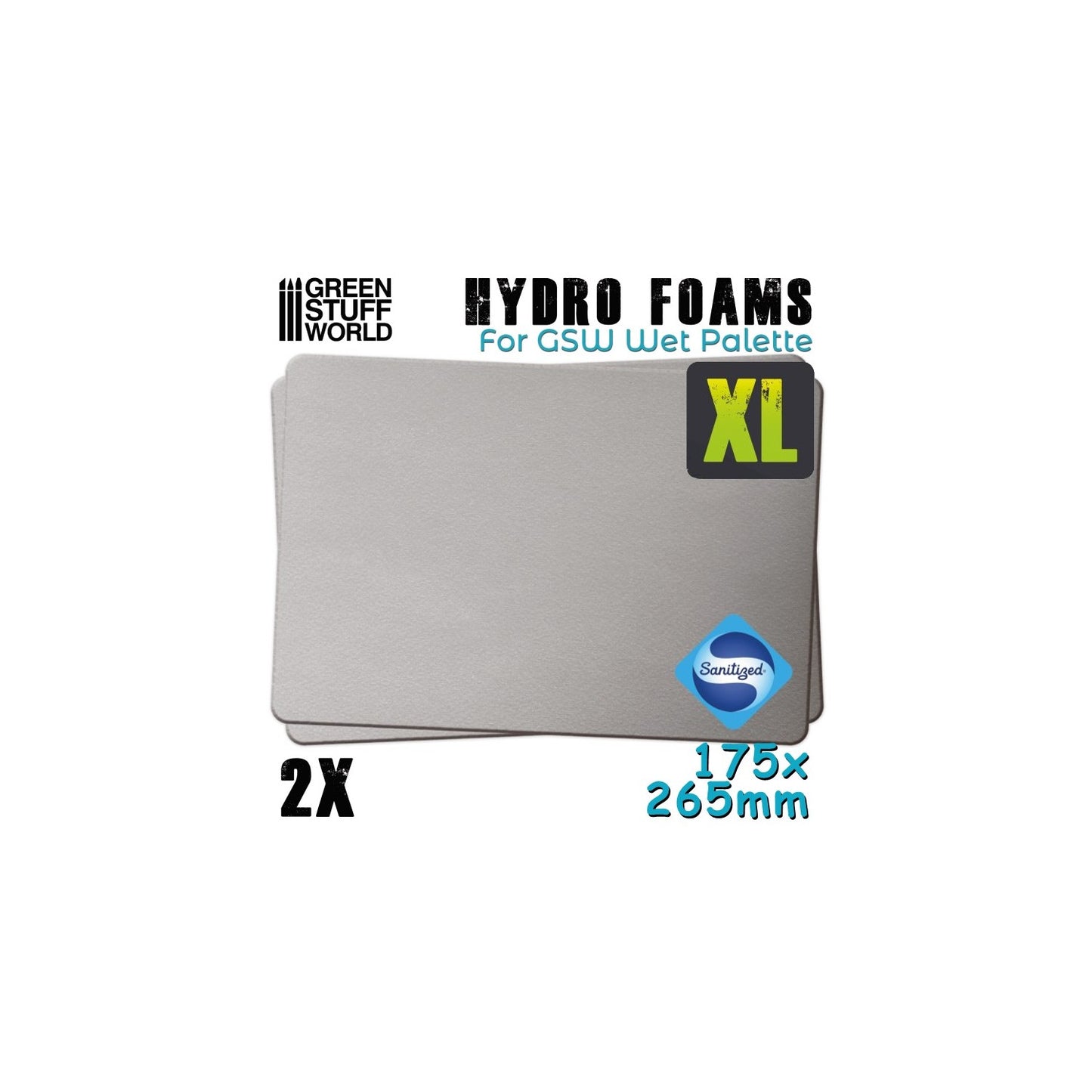 Hidro esponjas XL x2