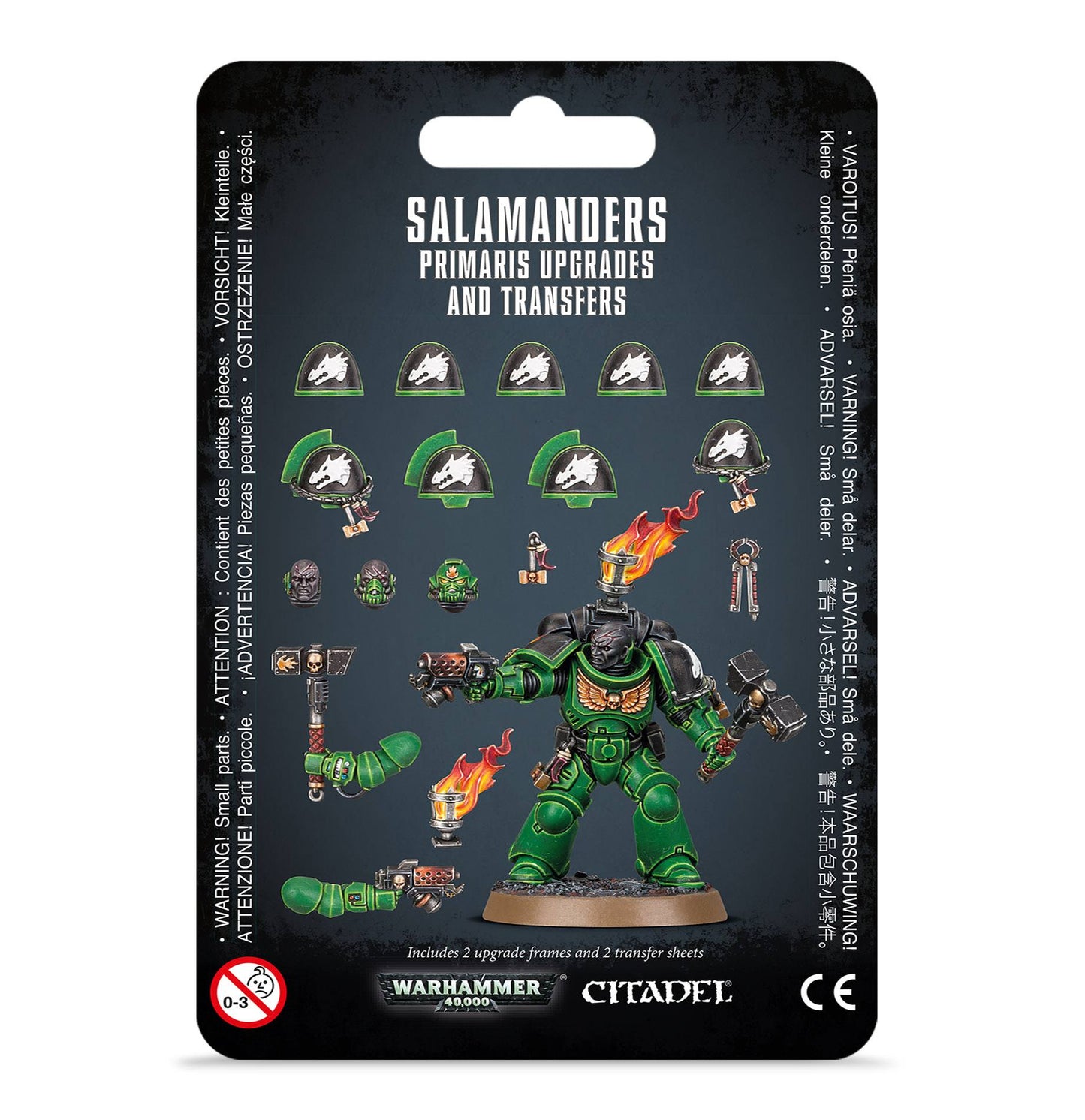 Mejoras y Calcomanías: Salamandras