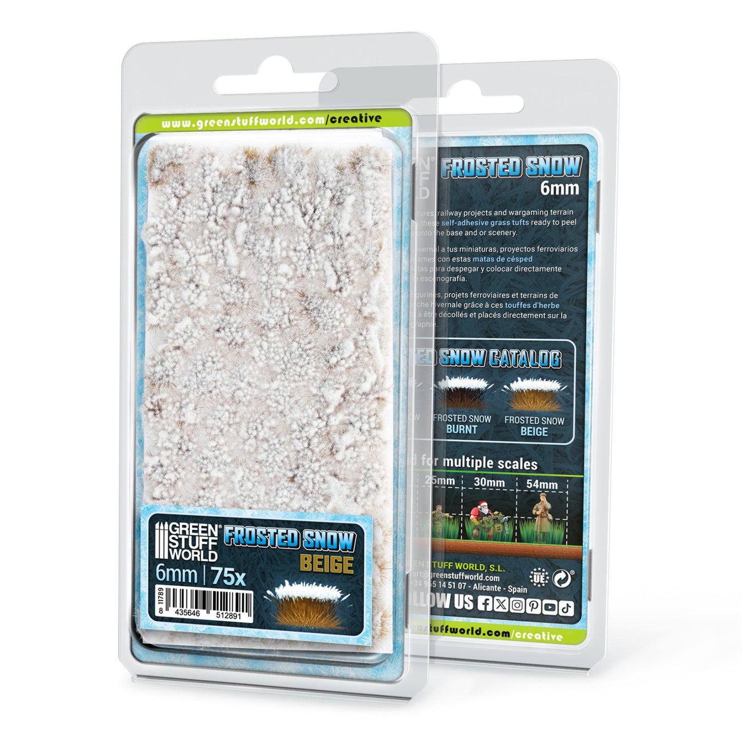 Matas Arbustos Nevadas - 6mm - BEIGE