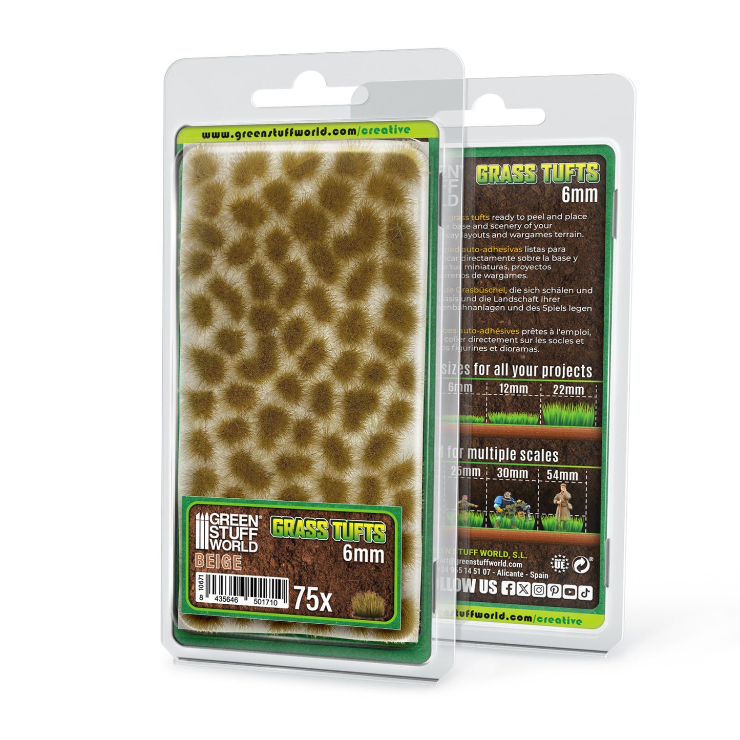 Matas Cesped - Tufts - 6 mm - Beige