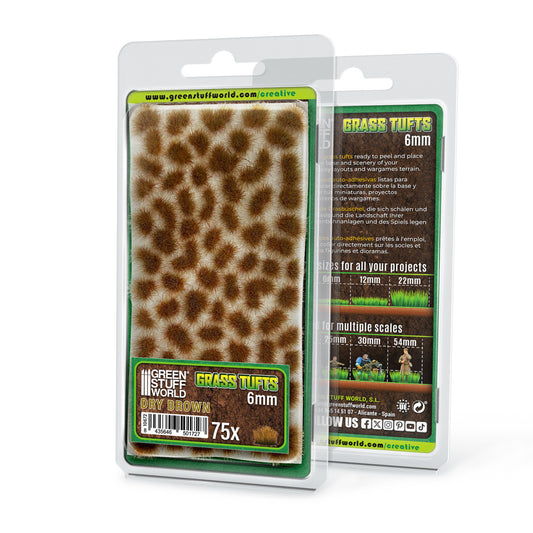 Matas Cesped - Tufts - 6 mm - Marron Seco