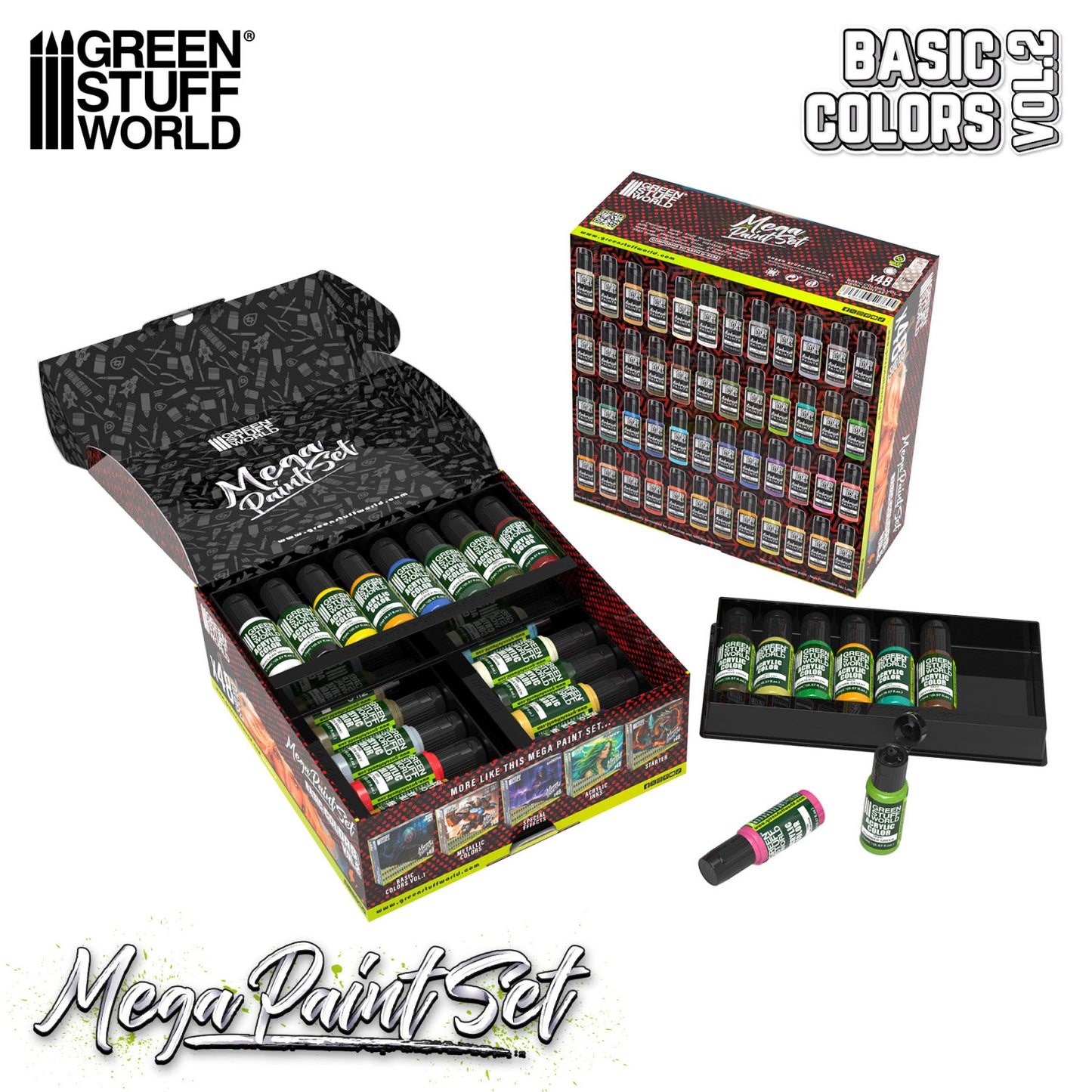 Mega Set de Pintura - Colores Básico Vol. 2.0
