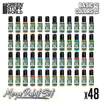 Mega Set de Pintura - Colores Básico Vol. 2.0