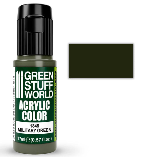 Pintura Acrilica MILITARY GREEN