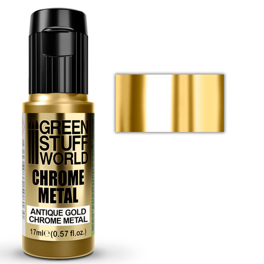 Pintura Cromada - ORO Antiguo 17ml
