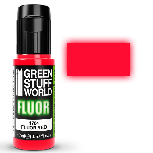 Pintura Fluor ROJO