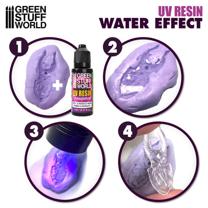 Resina UV 17ml - Efecto Agua