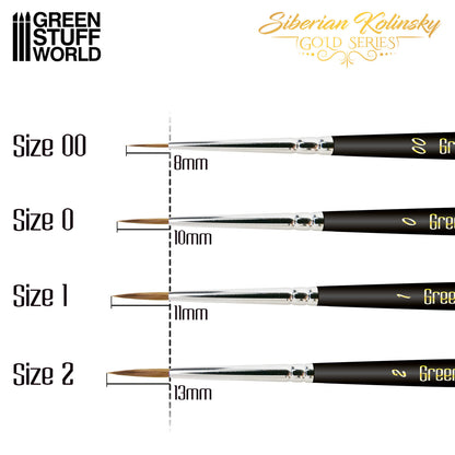 Set Pinceles Premium - GOLD SERIES