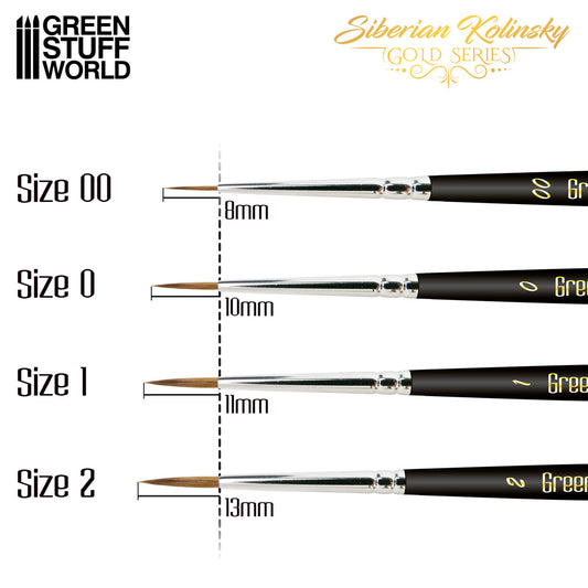 Set Pinceles Premium - GOLD SERIES