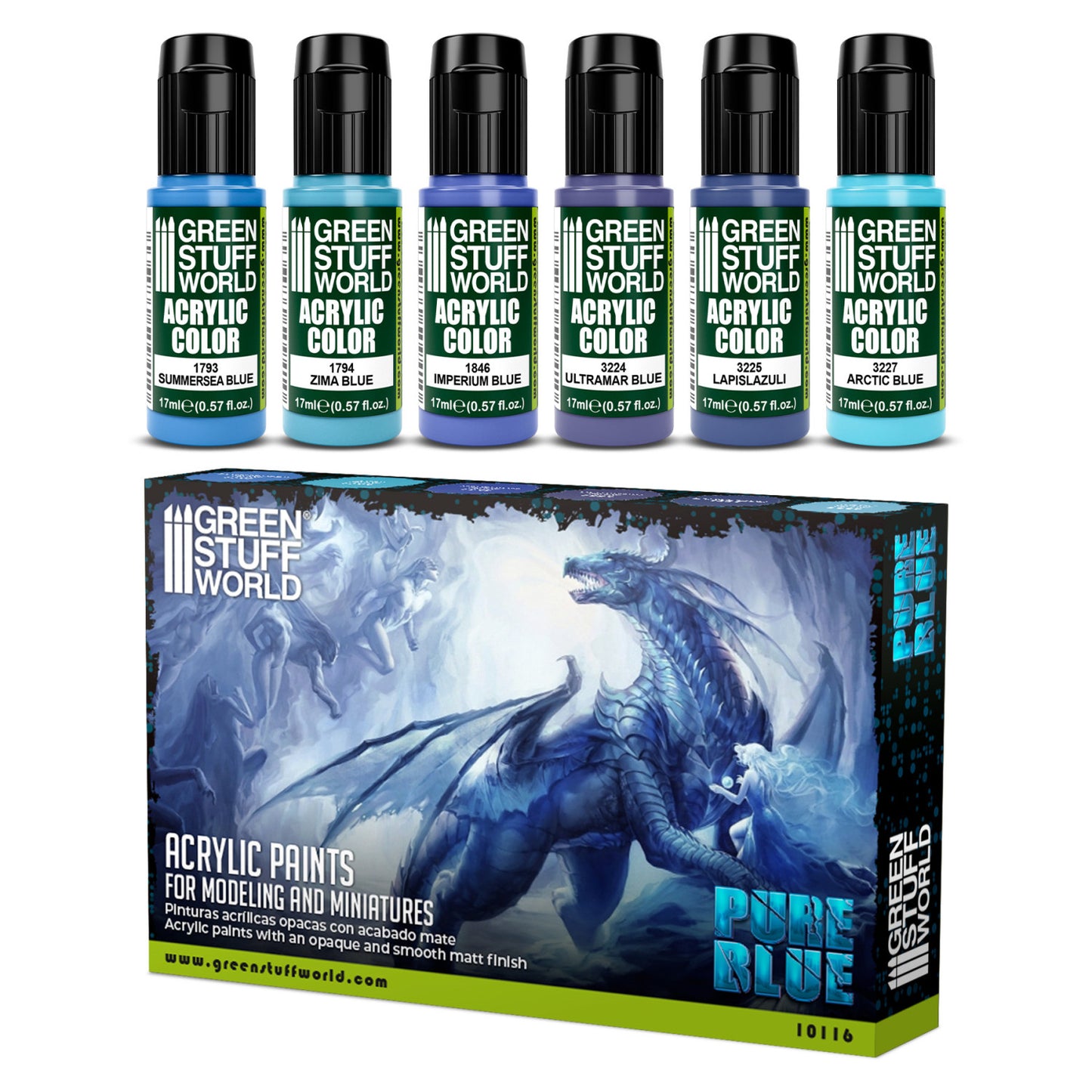 Set Pintura - Pure Blue