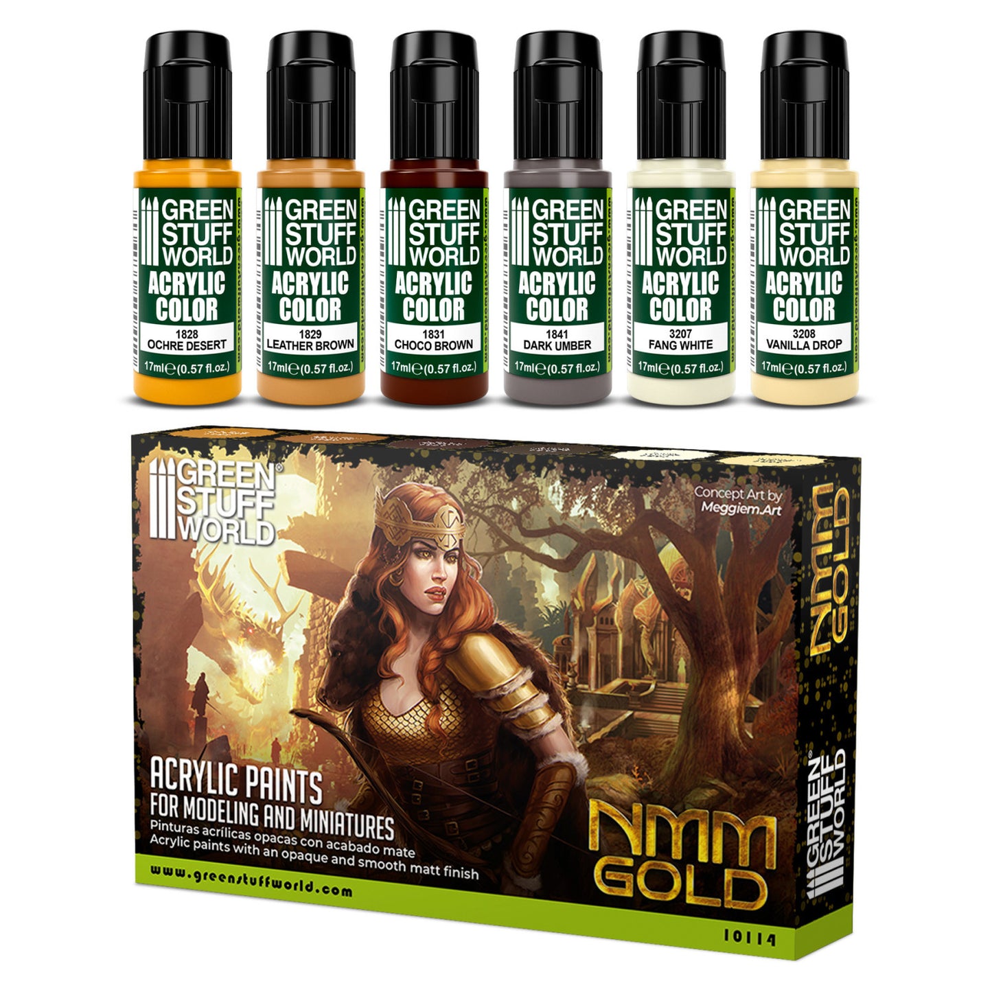 Set Pintura - MNM Dorado