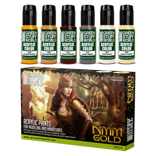 Set Pintura - MNM Dorado