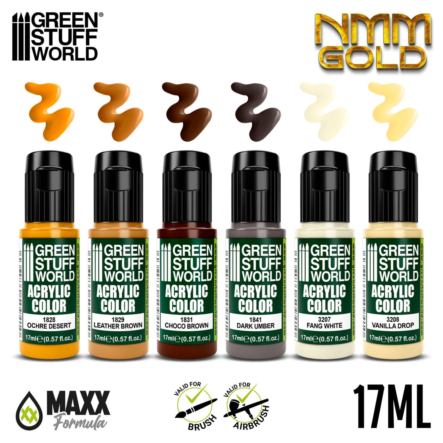Set Pintura - MNM Dorado