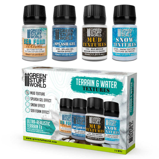 Set texturas Acuaticas 30ml