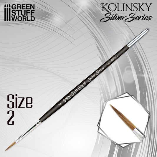 SILVER SERIES Pincel Kolinsky - 2