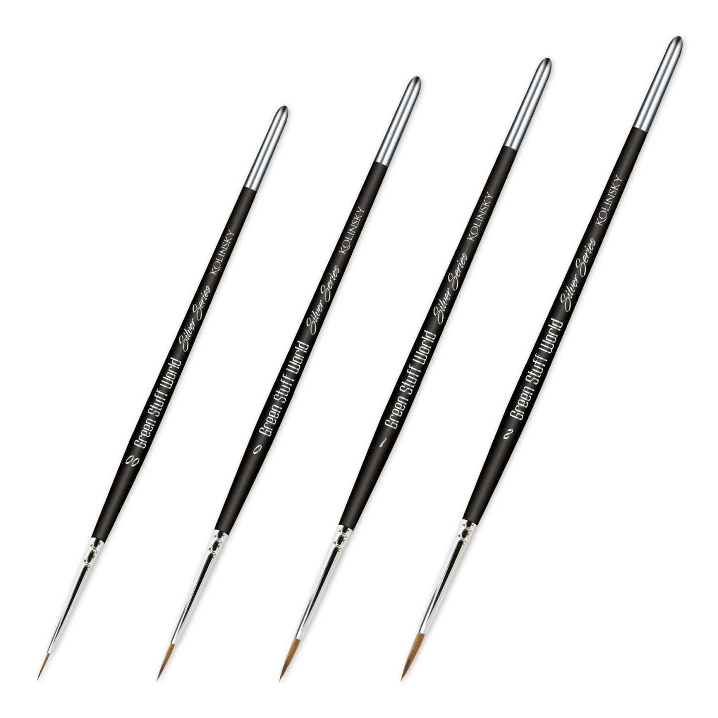 SILVER SERIES Set Pinceles Kolinsky