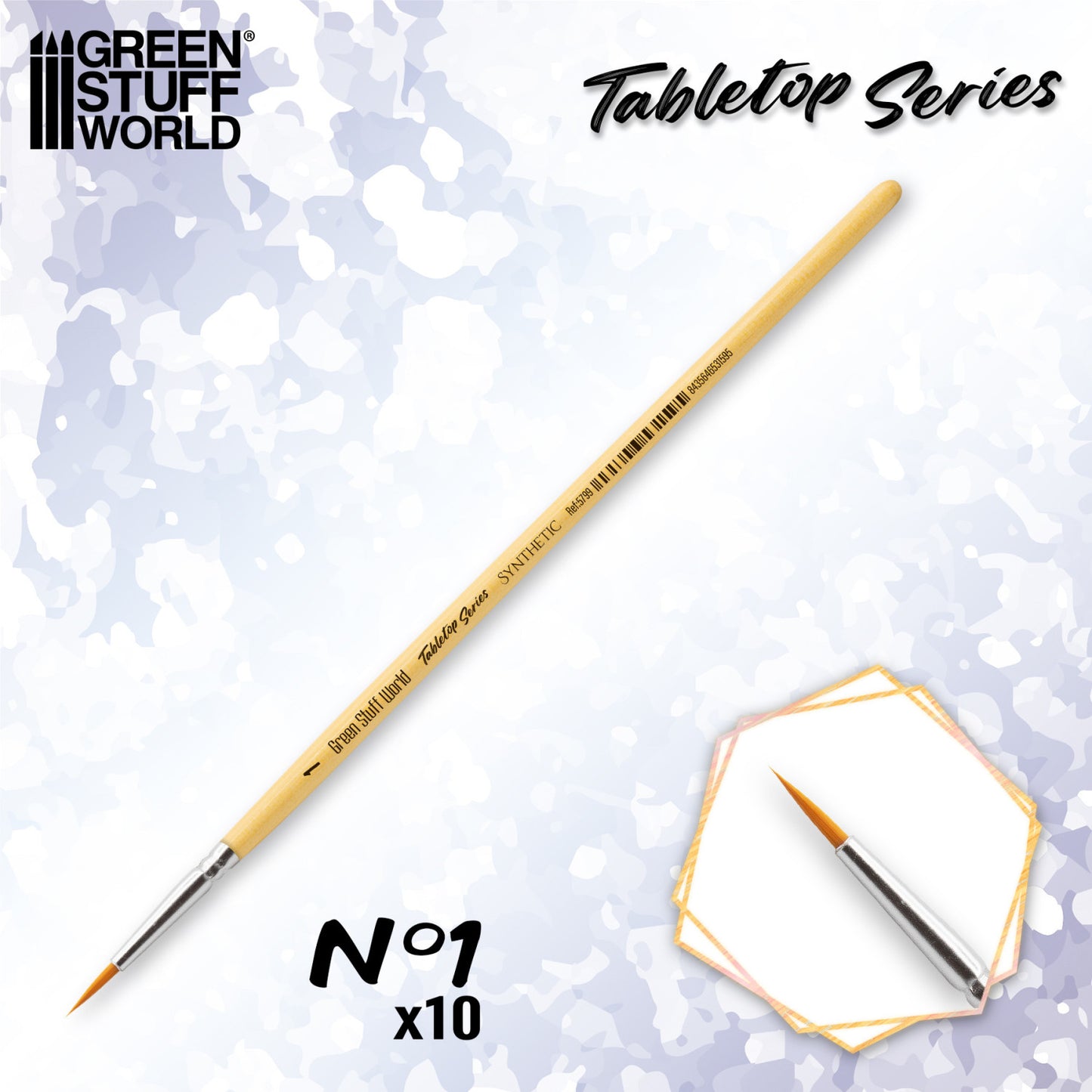 TABLETOP SERIES Pincel Sintetico 1