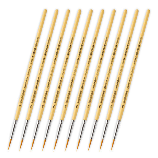 TABLETOP SERIES Set Pinceles Sinteticos 2 (Pack x10)