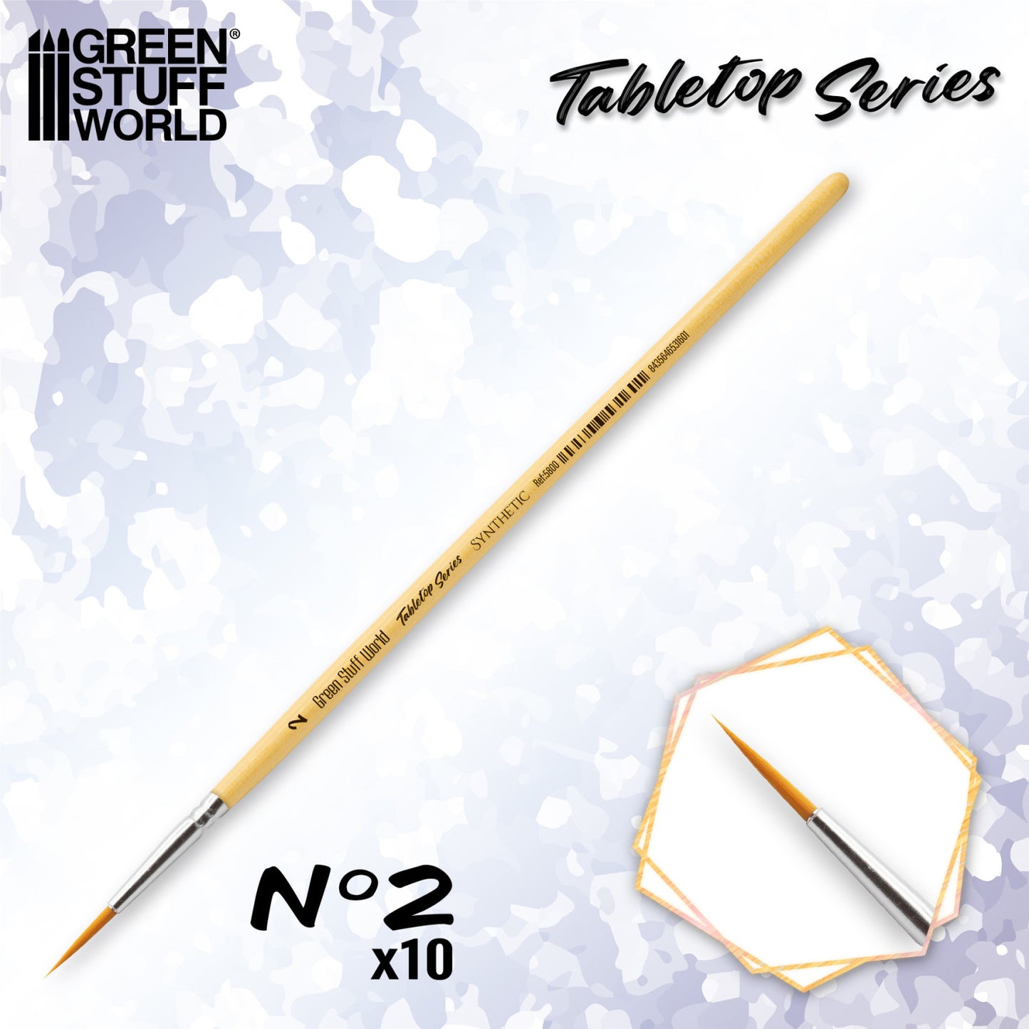 TABLETOP SERIES Pincel Sintetico 2