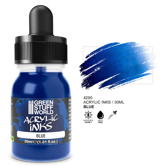 Tinta Acrilica Opaca - Azul