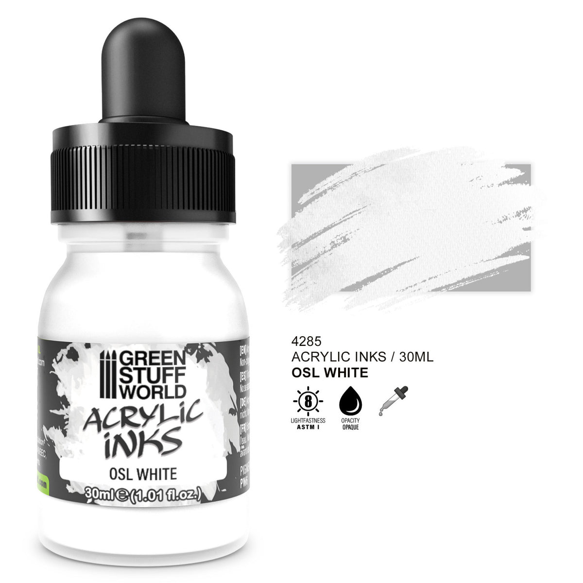 Tinta Acrilica Opaca - Blanco OSL