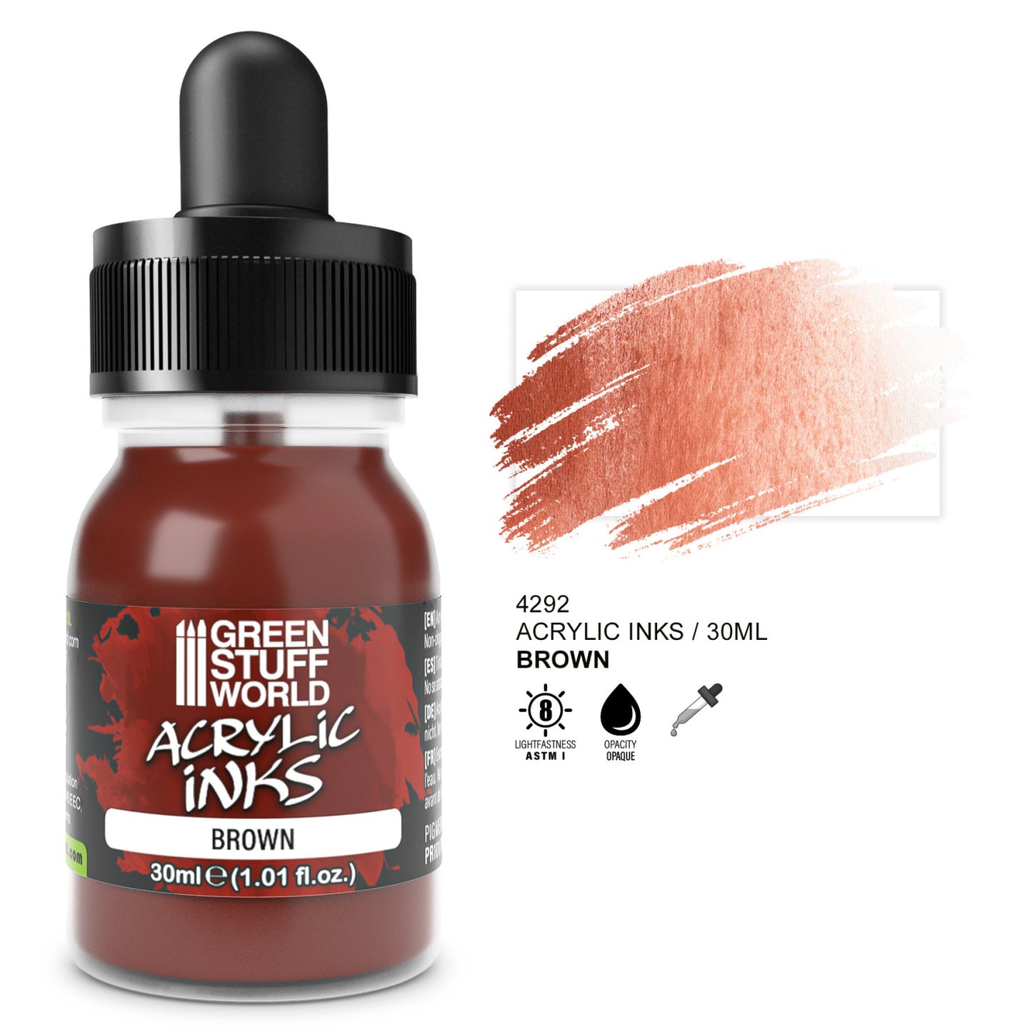 Tinta Acrilica Opaca - Marron